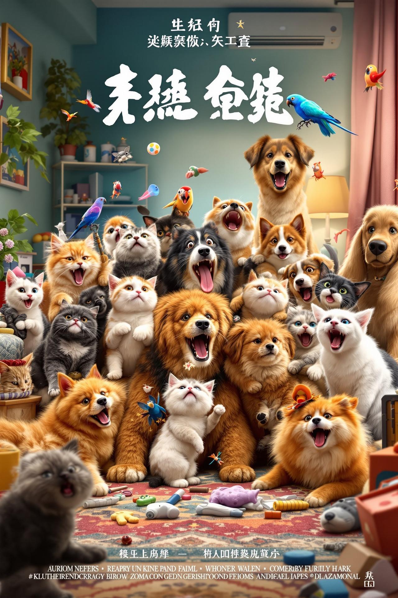 宠物大作战 电影海报
