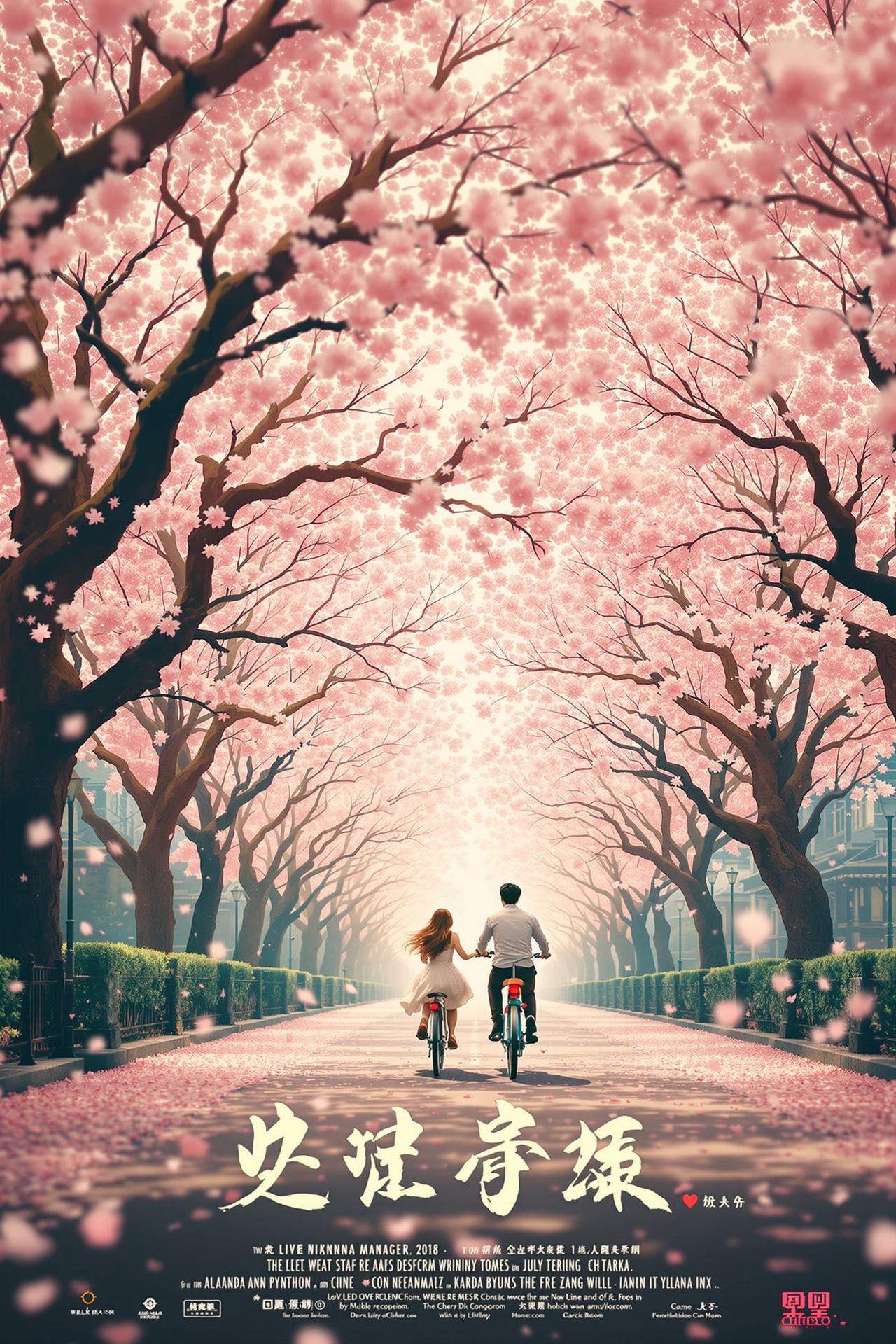 樱花慢递 电影海报
